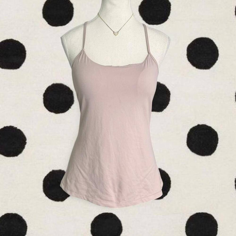 Lululemon pink racerback tank top women’s size 8